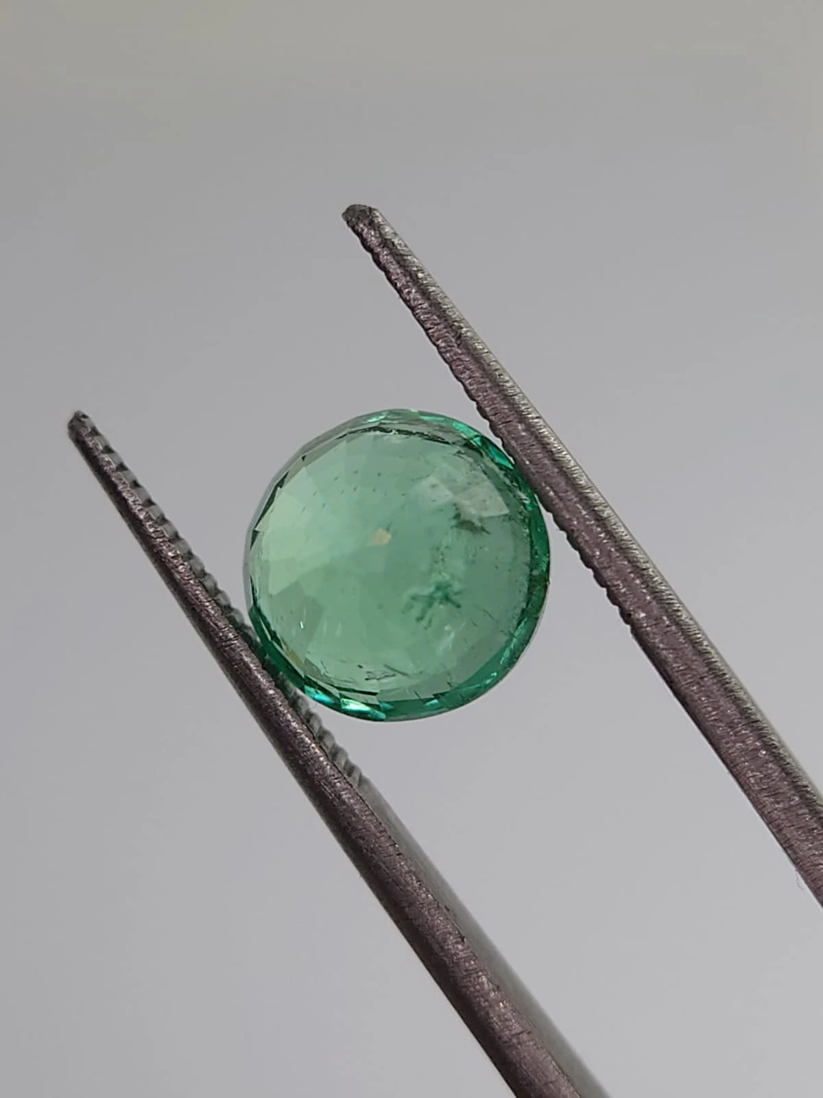 2.79ct Natural Emerald Round Cut Loose Gemstone From Panjshir Afghanistan — view 2